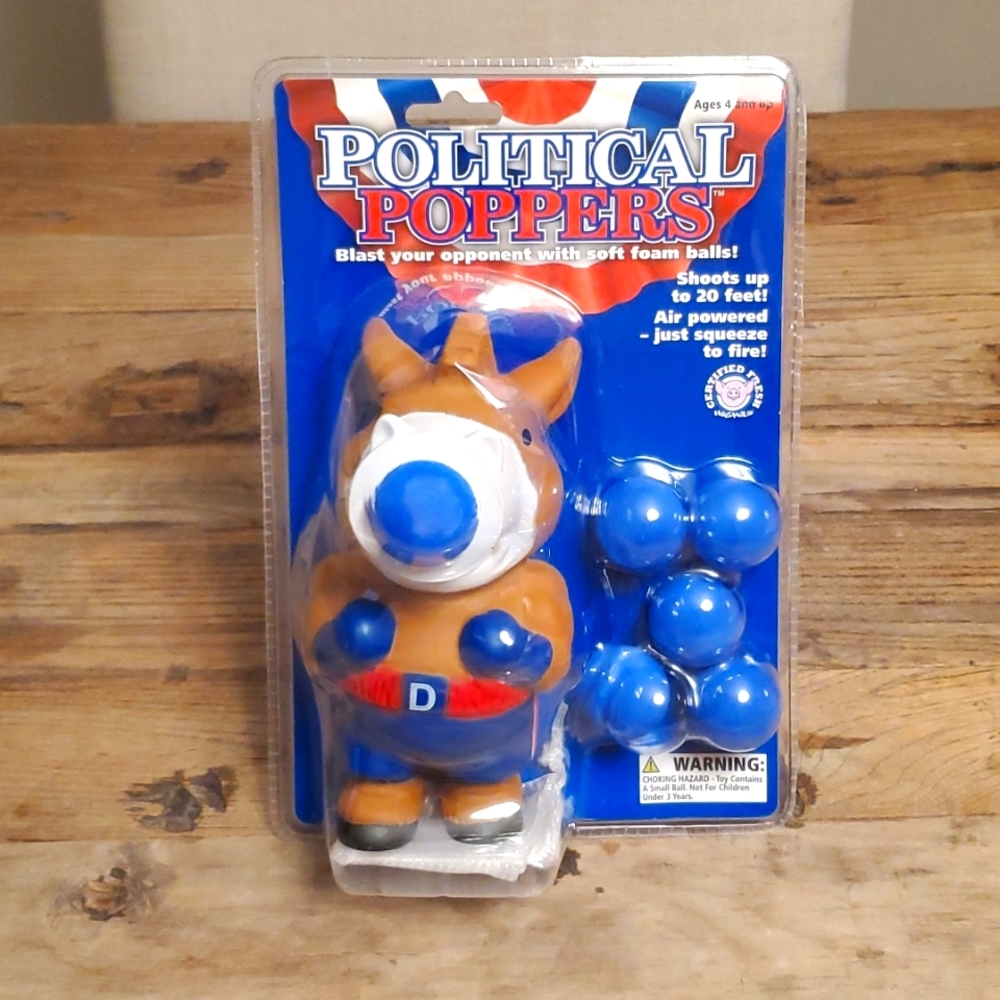 Hog Wild Toys Political Popper donkey popper